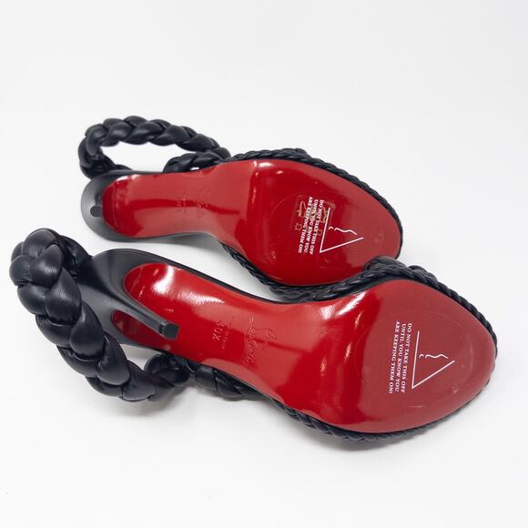 Christian Louboutin x Sabrina & Idris Elba Fatima 120mm Stiletto Heels 40.5 EU - Picture 6 of 7